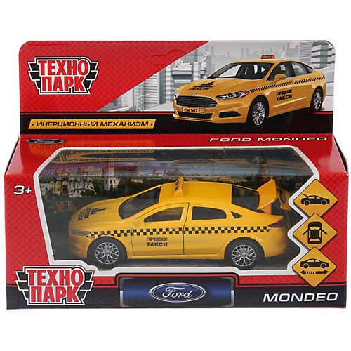 Инерционная машина Технопарк Ford Mondeo, Такси от ТЕХНОПАРК
