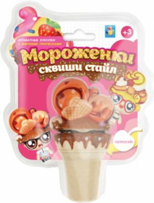 Фигурка-антистресс 1Toy "Мороженка Сквиши Стайл", 12 видов