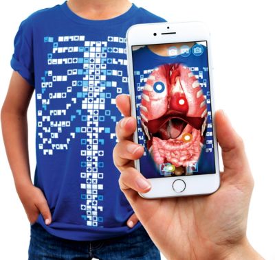 Футболка дополненной реальности VIRTUALI-TEE, для детей