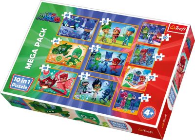 10in1 Puzzle 20/35/48 Teile - PJ Masks