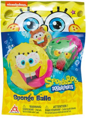 Мяч-антистресс SpongeBob, 5 см
