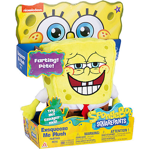 Плюшевая игрушка SpongeBob "Спанч Боб", со звуком, 20 см от Alfa Group