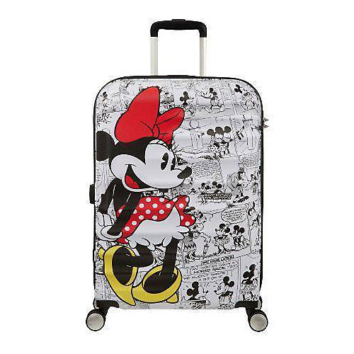Чемодан American Tourister Минни комиксы белые, высота 67 см - разноцветный от American Tourister