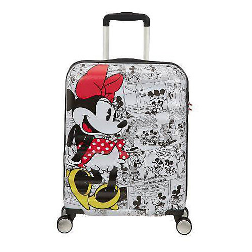 Чемодан American Tourister Минни комиксы белые, высота 55 см - разноцветный от American Tourister