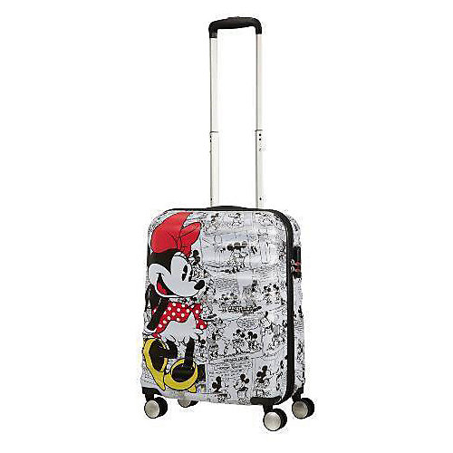 Чемодан American Tourister Минни комиксы белые, высота 55 см - разноцветный от American Tourister