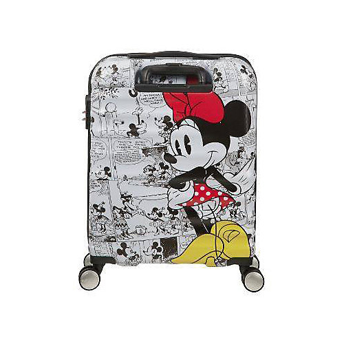 Чемодан American Tourister Минни комиксы белые, высота 55 см - разноцветный от American Tourister