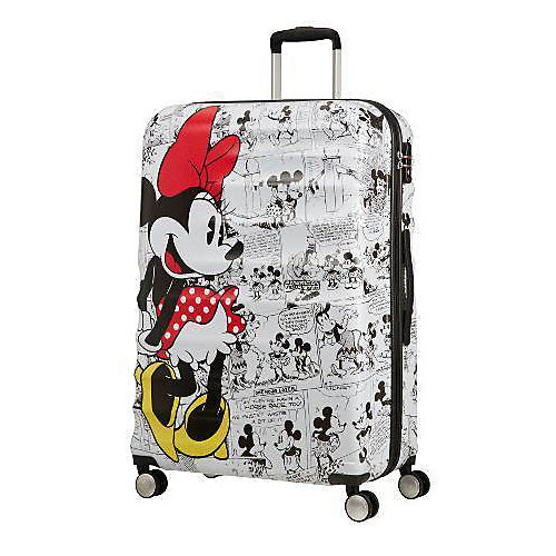 Чемодан American Tourister Минни комиксы белые, 96 л - разноцветный от American Tourister