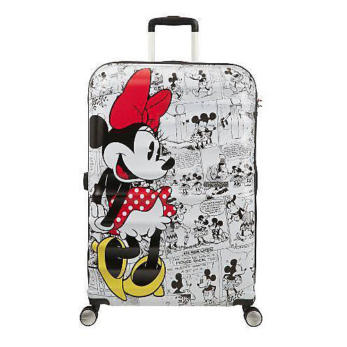 Чемодан American Tourister Минни комиксы белые, 96 л - разноцветный от American Tourister