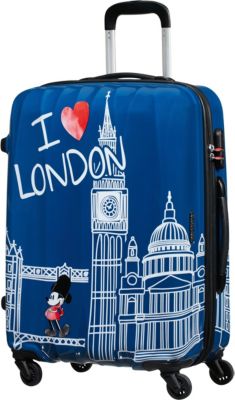 Чемодан American Tourister Микки Лондон, высота 65 см