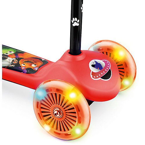 Трехколесный самокат Small Rider Scooter Flash, красный от Small Rider