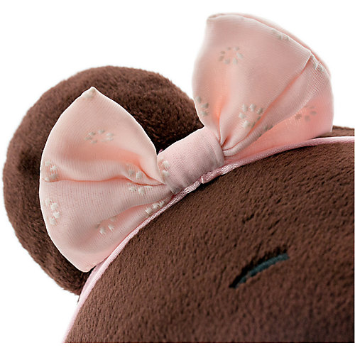 Мягкая игрушка Orange Choco&Milk Мишка Milk: Стоячая в платье с брошью, 35 см от Orange