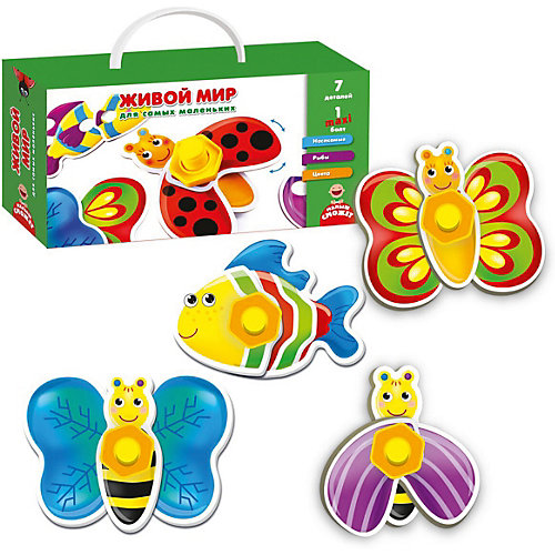 Развивающая игра Vladi Toys "Малыш сможет" Живой мир для самых маленьких от Vladi Toys