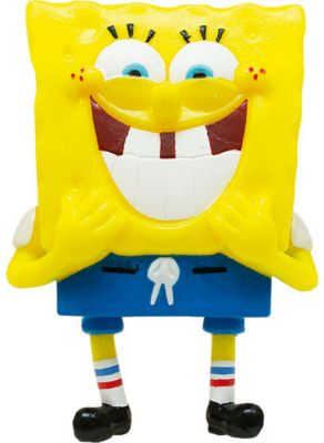 Игрушка-антистресс SpongeBob "Смеющийся Губка Боб", 9 см