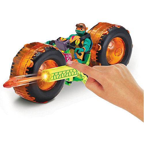 Мотоцикл Playmates с фигуркой Майки, серия ROTMNT от PLAYMATES