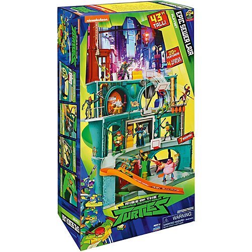 Большой игровой набор Playmates "Черепашье логово", серия ROTMNT от PLAYMATES
