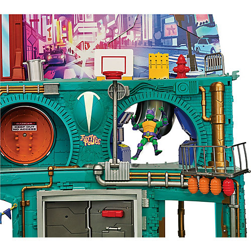 Большой игровой набор Playmates "Черепашье логово", серия ROTMNT от PLAYMATES
