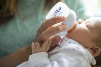 Weithalsflasche Naturnah 2.0 SCF039/17, PP, 60 ml, Silikonsauger 2