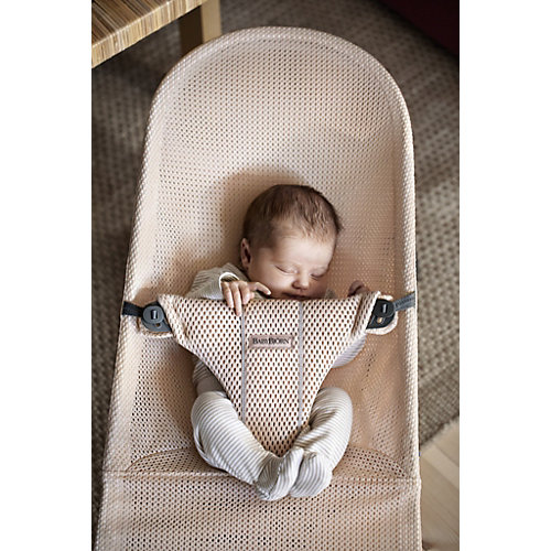 Кресло-шезлонг BabyBjorn Bliss Mesh, жемчужно-розовый от BabyBjorn