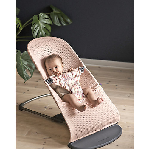 Кресло-шезлонг BabyBjorn Bliss Mesh, жемчужно-розовый от BabyBjorn