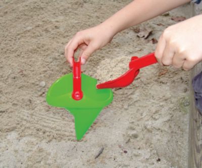 Rechen-Schaufelset 25 cm grün reifra Sandspielzeug Spielzeug Plasticart Garten 