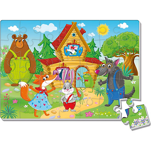 Мягкие пазлы Vladi Toys "Теремок", 12 элементов от Vladi Toys