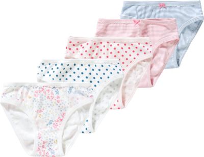 Petit Bateau M/ädchen Unterhose 5erPack