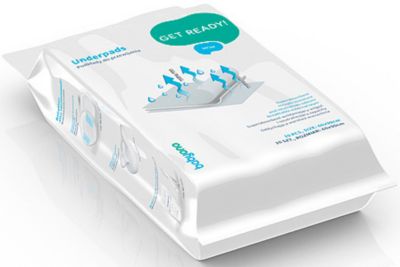 Пеленки одноразовые BabyOno 60х90 см, 10 шт