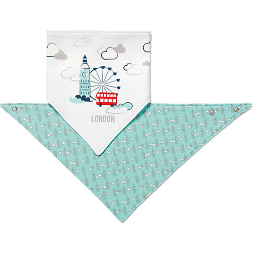 Нагрудник 2 в 1 BabyOno London - разноцветный от BabyOno