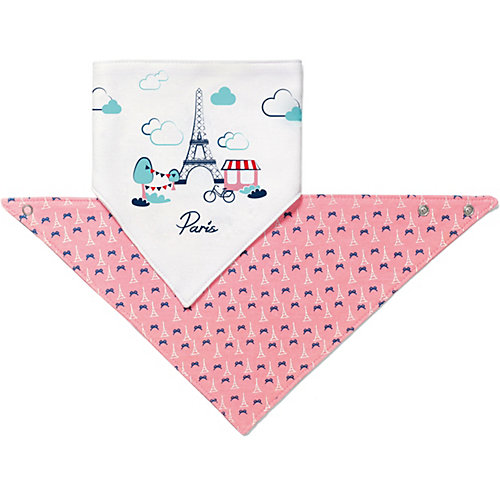 Нагрудник 2 в 1 BabyOno Paris - разноцветный от BabyOno