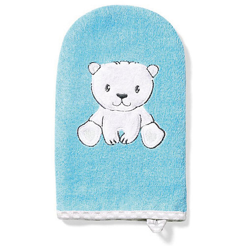 Рукавичка для купания BabyOno Bamboo - голубой от BabyOno