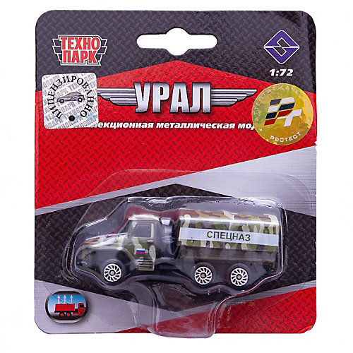 Машинка Технопарк "Урал", 1:72 от ТЕХНОПАРК
