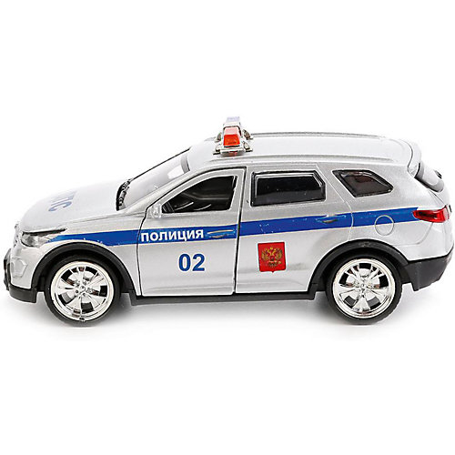 Машинка Технопарк Hyundai Santafe Полиция, 12 см от ТЕХНОПАРК