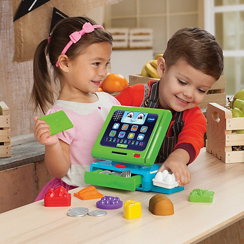 Игровой набор Vtech "Моя интерактивная касса", свет/звук от Vtech