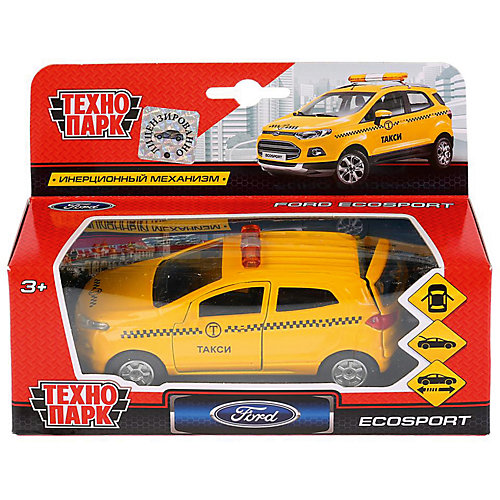 Инерционная машина Технопарк Ford Ecosport, Такси от ТЕХНОПАРК