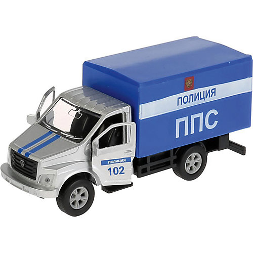 Инерционная машина Технопарк ГАЗ Газон Next, Полиция от ТЕХНОПАРК