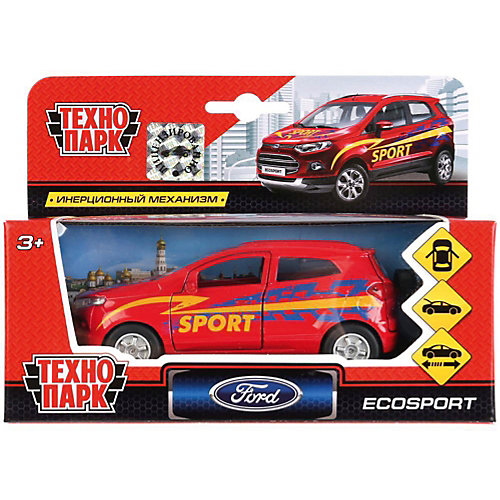 Инерционная машина Технопарк Ford Ecosport, Спорт от ТЕХНОПАРК