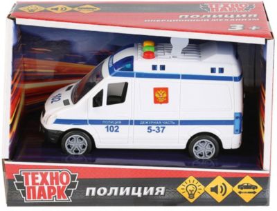 Инерционная машина Технопарк "Микроавтобус", Полиция