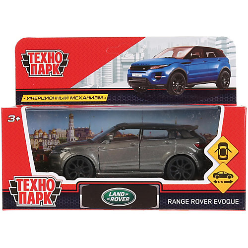 Инерционная машина Технопарк Land Rover, Range Rover Evoque, серый от ТЕХНОПАРК