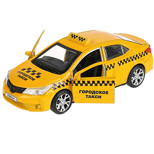 Инерционная машина Технопарк Toyota Corolla, Такси от ТЕХНОПАРК