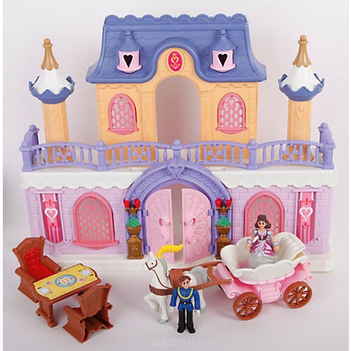 Игровой набор Keenwаy Fantasy Palace дворец с каретой и предметами от Keenway