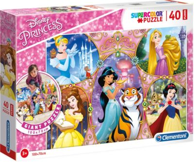 Bodenpuzzle 40 Teile - Disney Princess