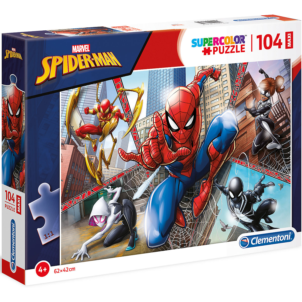 Puzzle 104 Teile Maxi Spiderman