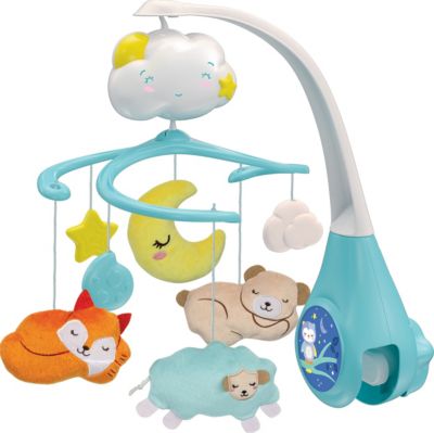 Spielbogen Mobile Tiere  für Kinderwagen  Kinderbett  Buggy  Baby 