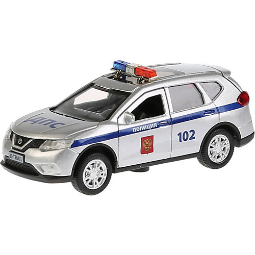Машина Технопарк Nissan Х-trail Полиция от ТЕХНОПАРК