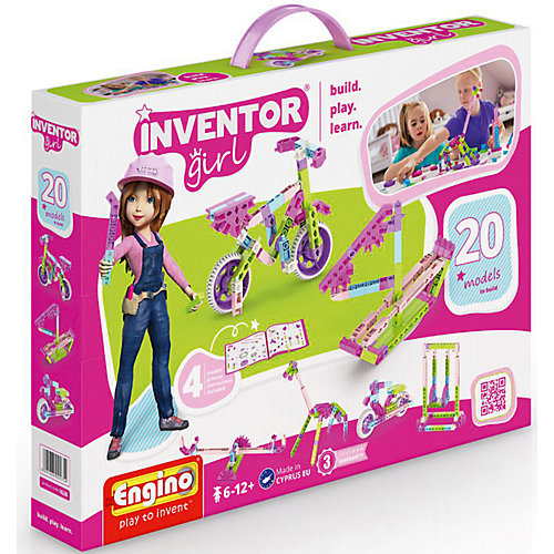Конструктор Engino Inventor Girls, 20 моделей от ENGINO