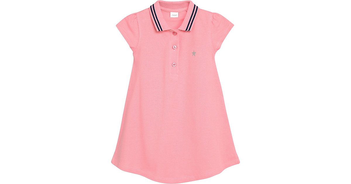 Kinder Kleid mit Polokragen rosa Gr. 98/104 Mädchen Kleinkinder