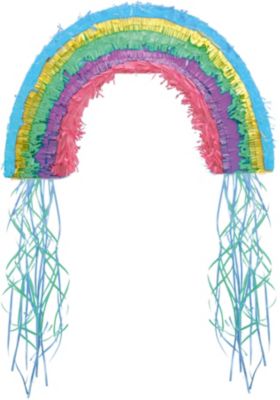 Pull-Pinata Rainbow & Cloud