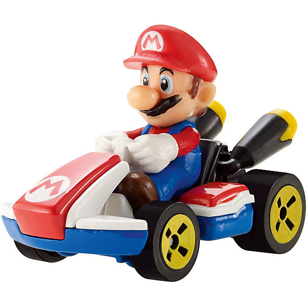 Hot Wheels Mario Kart Replica 1:64 Die-Cast Mario