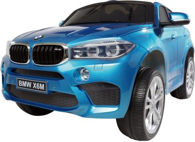 Kinder Elektroauto BMW X6M F16, blau Gr. 53-54