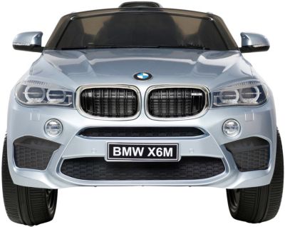 Kinder Elektroauto BMW X6M F16, silber Gr. 51-52